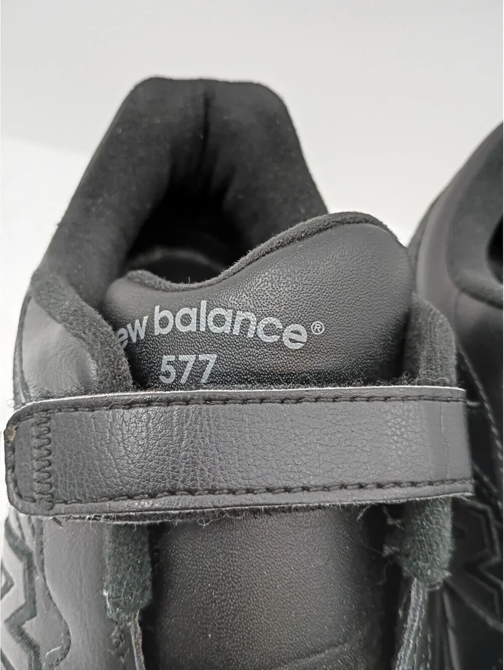 New Balance 577 Dsl-2 Shoes Women's 9 B Black Walking Strap Uplow Top Sneakers
